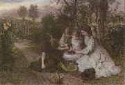 Thomas Brower A Feast of Cherries oil painting